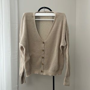 Knit cardigan